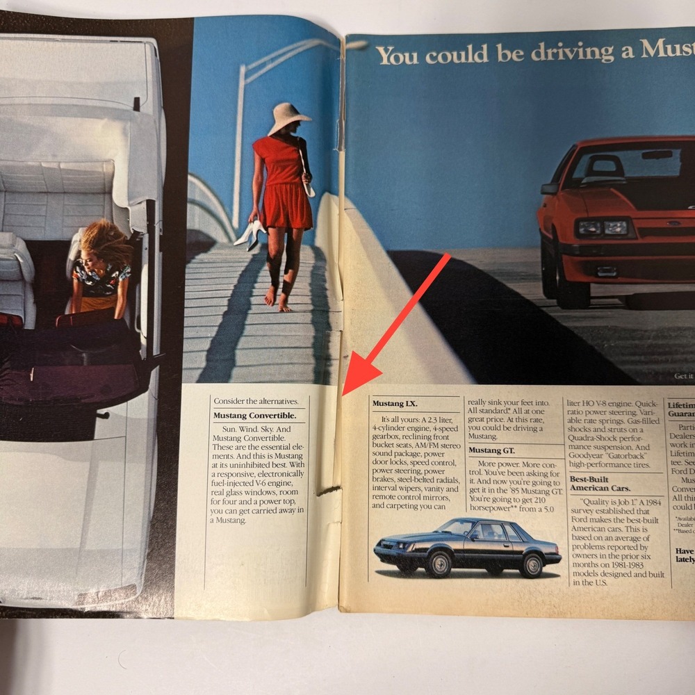 Hot Rod Magazine Mustang Summer 1985 Boss 302 Restoration Ford Hi-Po Catalog * - Picture 2 of 3